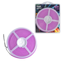 ULS-N01-2835-120LED/m-6mm-IP67-DC12V-9W/m-5M-PURPLE блистер