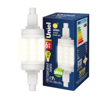 LED-J78-6W/WW/R7s/CL PLZ06WH картон