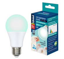 LED-A60-9W/SCBG/E27/FR/DIM IP65 PLO65WH