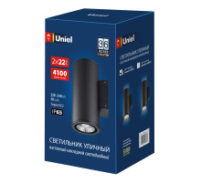 ULU-S22D-2x22W/2700K IP65 BLACK