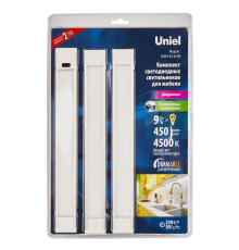 ULM-F44-3x3W/4500K/DIM SENSOR IP20 SILVER