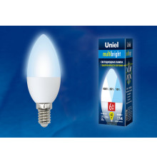LED-C37-6W/NW/E14/FR/MB PLM11WH картон