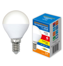 LED-G45-6W/3000K/E14/FR/DIM/SLS