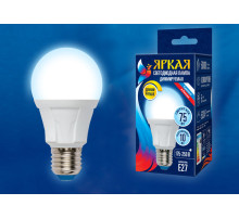 LED-A60 10W/6500K/E27/FR/DIM PLP01WH картон