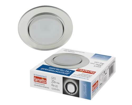 DLS-L159 GX53 CHROME/GLASSY