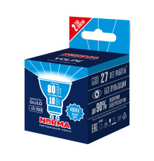 LED-JCDR-10W/NW/GU10/NR картон