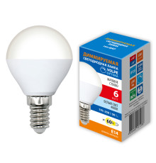 LED-G45-6W/4000K/E14/FR/DIM/SLS