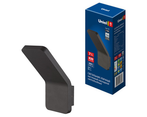 ULU-S36A-7W/4000K IP54 BLACK