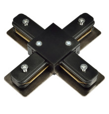 UBX-Q121 K41 BLACK 1 POLYBAG Соединитель для шинопроводов Х-образный