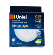 LED-GX53-16W/NW/GX53/FR PLZ01WH