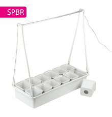 ULT-P34N-10W/SPBR IP65 WHITE 12