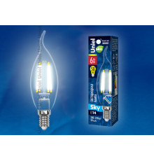 LED-CW35-6W/NW/E14/CL PLS02WH картон