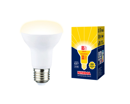 LED-R63-11W/3000K/E27/FR/NR картон