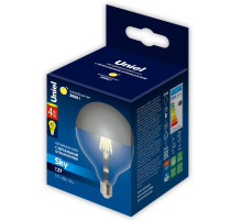 LED-G125-4W/3000K/E27/CL MIRROR/CHROME PLS02WH