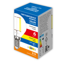 LED-G45-6W/3000K/E14/CL/SLF