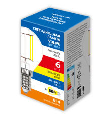 LED-G45-6W/3000K/E14/CL/SLF