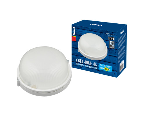 UWL-R01 100W/E27 IP54 WHITE Круг