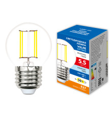 LED-G45-5,5W/4000K/E27/CL/SLF