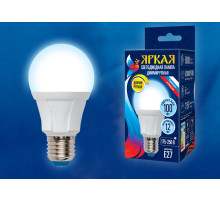 LED-A60 12W/6500K/E27/FR/DIM PLP01WH картон