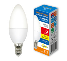 LED-C37-6W/3000K/E14/FR/DIM/SLS