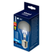 LED-A60-4W/4000K/E27/CL MIRROR/CHROME PLS02WH