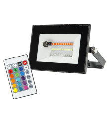 ULF-F60-20W/RGB IP65 200-240В BLACK