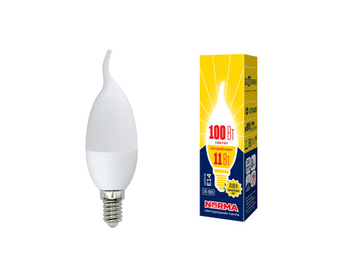 LED-CW37-11W/WW/E14/FR/NR картон
