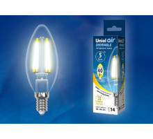 LED-C35-5W/WW/E14/CL/DIM GLA01TR картон