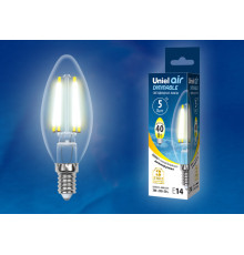LED-C35-5W/WW/E14/CL/DIM GLA01TR картон