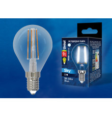 LED-G45-9W/4000K/E14/CL PLS02WH картон