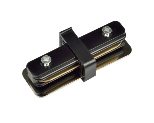 UBX-Q121 K11 BLACK 1 POLYBAG Соединитель для 2-х шинопроводов прямой внутренний