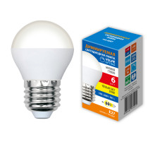 LED-G45-6W/3000K/E27/FR/DIM/SLS