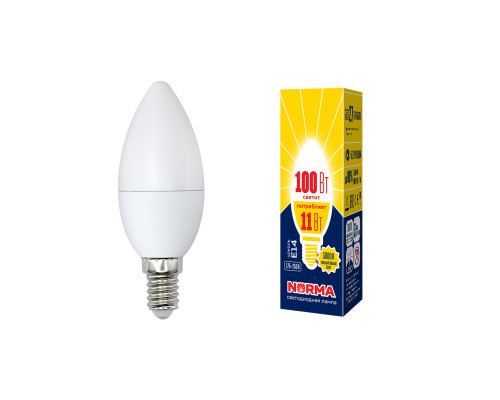 LED-C37-11W/WW/E14/FR/NR картон