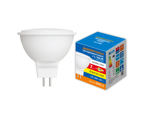 LED-JCDR-7W/3000K/GU5.3/FR/DIM/SLS