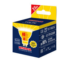 LED-JCDR-10W/WW/GU10/NR картон