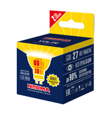 LED-JCDR-10W/WW/GU10/NR картон