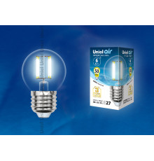 LED-G45-6W/NW/E27/CL GLA01TR картон