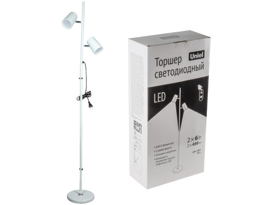 ULM-T600 2х6W/4500K/DIM WHITE