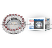 DLS-P115 GU5.3 CHROME/CLEAR+PURPLE