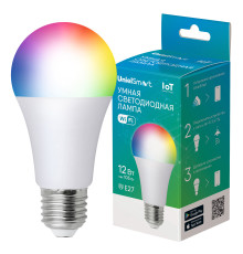 LED-A60-12W/RGBW/E27/230V/WF/FR PLS80WH