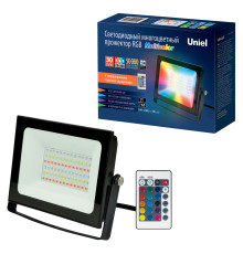 ULF-F60-30W/RGB IP65 200-240В BLACK