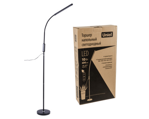 ULM-T619 10W/3000-6500K/DIM BLACK