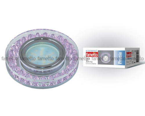 DLS-P102 GU5.3 CHROME/PINK