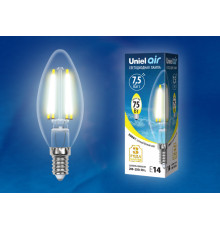 LED-C35-7,5W/WW/E14/CL GLA01TR картон
