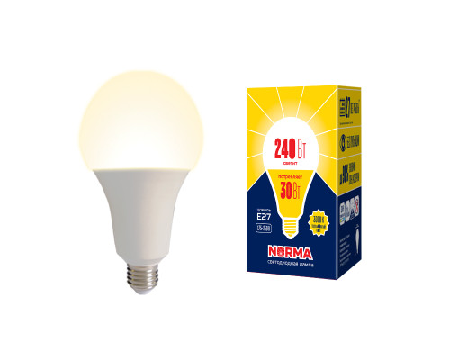 LED-A95-30W/3000K/E27/FR/NR картон
