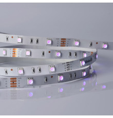 ULS-M22-5050-30LED/m-10mm-IP20-DC12V-7,2W/m-5M-RGB PROFI катушка в герметичной упаковке