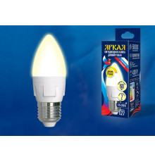 LED-C37 7W/3000K/E27/FR/DIM PLP01WH картон