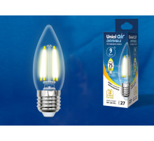 LED-C35-9W/3000K/E27/CL/DIM GLA01TR картон