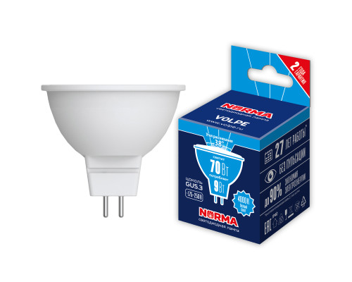 LED-JCDR-9W/4000K/GU5.3/38D/NR