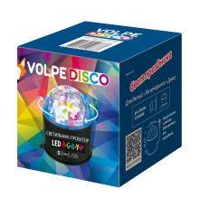 ULI-Q312 3W/RGBYP BLACK